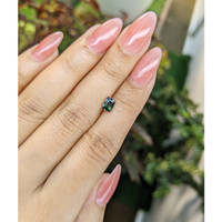 0.99 Ct. Green Sapphire from Madagascar Life Style