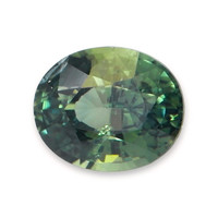 0.91 Ct. Bluish Green Sapphire from Madagascar Video