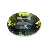 0.82 Ct. Yellowish Green Sapphire from Madagascar Video