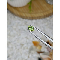 0.78 Ct. Green Sapphire from Madagascar Life Style