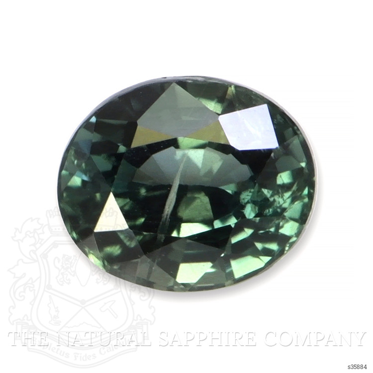 0.91 Ct. Bluish Green Sapphire from Madagascar