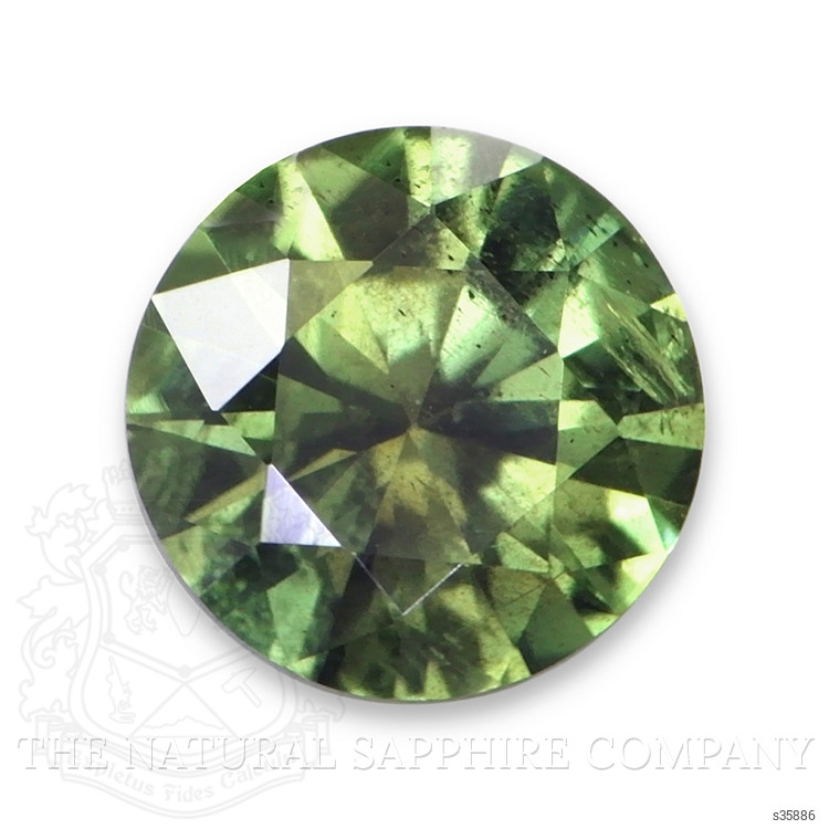1.02 Ct. Yellowish Green Sapphire from Madagascar