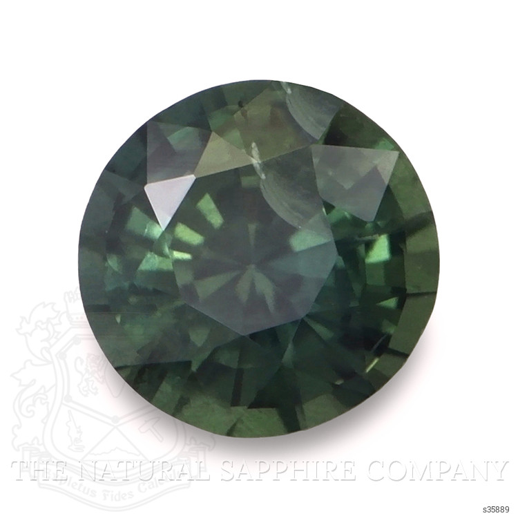 0.57 Ct. Bluish Green Sapphire from Madagascar