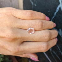 3.00 Ct. Padparadscha Sapphire from Ceylon (Sri Lanka) Life Style