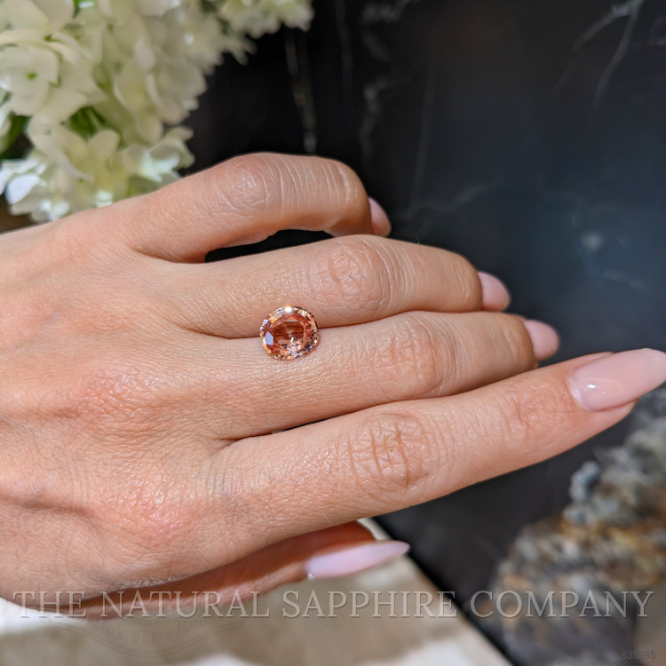 3.00 Ct. Padparadscha Sapphire from Ceylon (Sri Lanka)