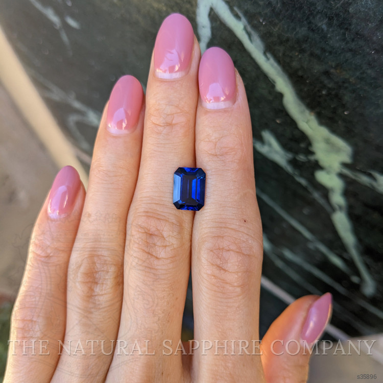 3.60 Ct. Blue Sapphire from Ceylon (Sri Lanka)