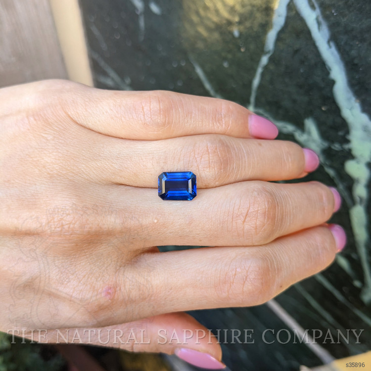 3.60 Ct. Blue Sapphire from Ceylon (Sri Lanka)