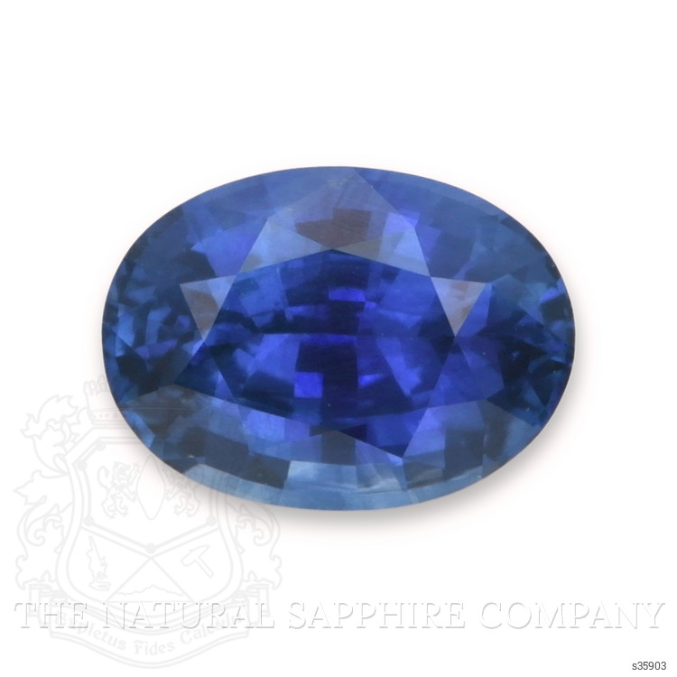 1.98 Ct. Blue Sapphire from Ceylon (Sri Lanka)