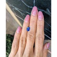 1.98 Ct. Blue Sapphire from Ceylon (Sri Lanka) Life Style