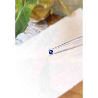 0.30 Ct. Blue Sapphire from Ceylon (Sri Lanka) Life Style