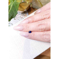 0.37 Ct. Blue Sapphire from Ceylon (Sri Lanka) Life Style