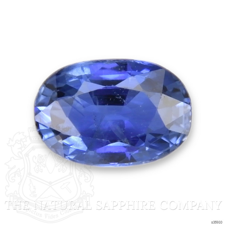0.40 Ct. Blue Sapphire from Ceylon (Sri Lanka)