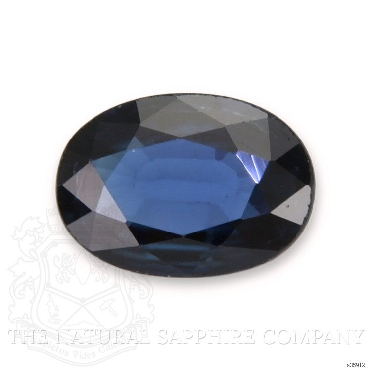 0.56 Ct. Blue Sapphire from Ceylon (Sri Lanka)
