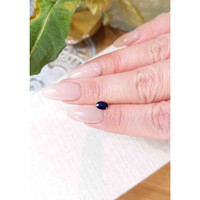 0.56 Ct. Blue Sapphire from Ceylon (Sri Lanka) Life Style