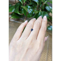 0.56 Ct. Blue Sapphire from Ceylon (Sri Lanka) Life Style