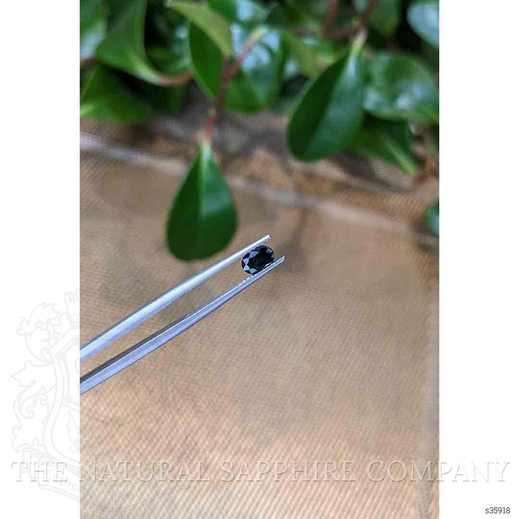 0.60 Ct. Blue Sapphire from Ceylon (Sri Lanka)