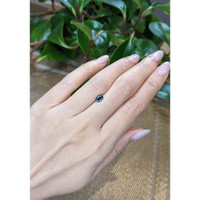 0.60 Ct. Blue Sapphire from Ceylon (Sri Lanka) Life Style