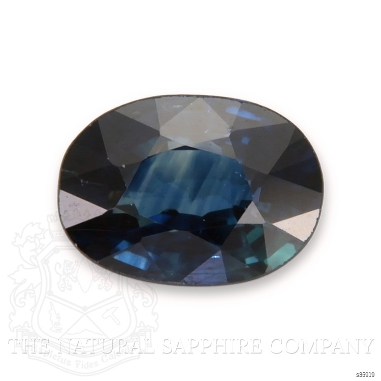 0.59 Ct. Blue Sapphire from Ceylon (Sri Lanka)