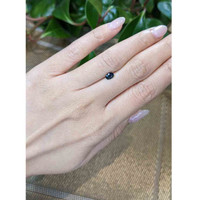 0.59 Ct. Blue Sapphire from Ceylon (Sri Lanka) Life Style