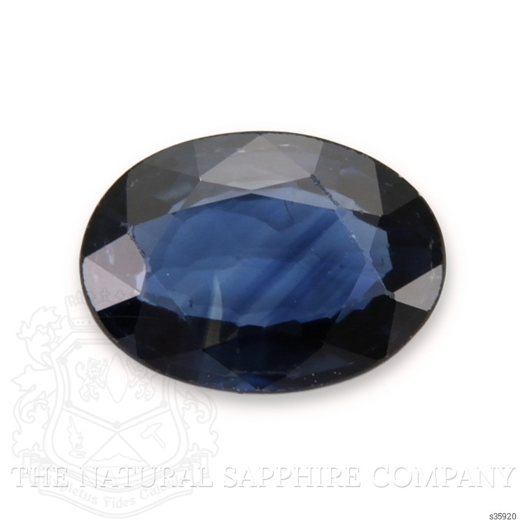 0.52 Ct. Blue Sapphire from Ceylon (Sri Lanka)