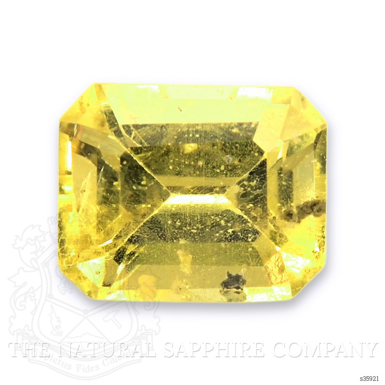 0.56 Ct. Yellow Sapphire from Ceylon (Sri Lanka)