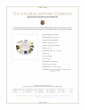 0.33 Ct. Yellow Sapphire from Ceylon (Sri Lanka) Scan Report
