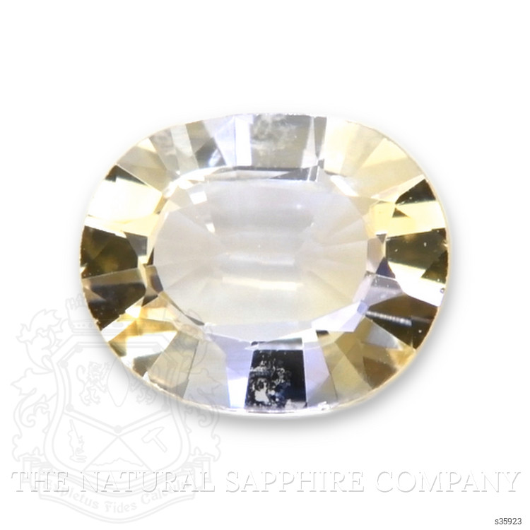 0.33 Ct. Yellow Sapphire from Ceylon (Sri Lanka)