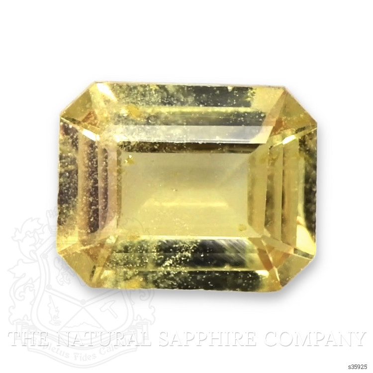 0.43 Ct. Yellow Sapphire from Ceylon (Sri Lanka)