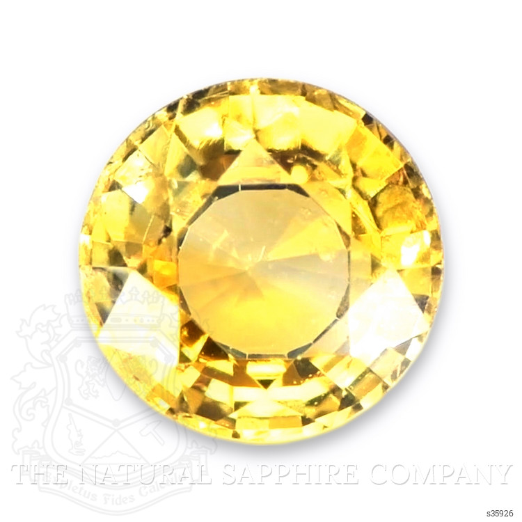 0.57 Ct. Yellow Sapphire from Madagascar