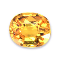 0.50 Ct. Yellowish Orange Sapphire from Ceylon (Sri Lanka) Video