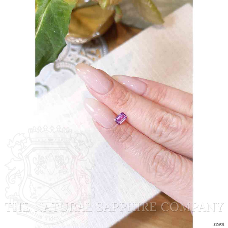 0.57 Ct. Purple Sapphire from Madagascar