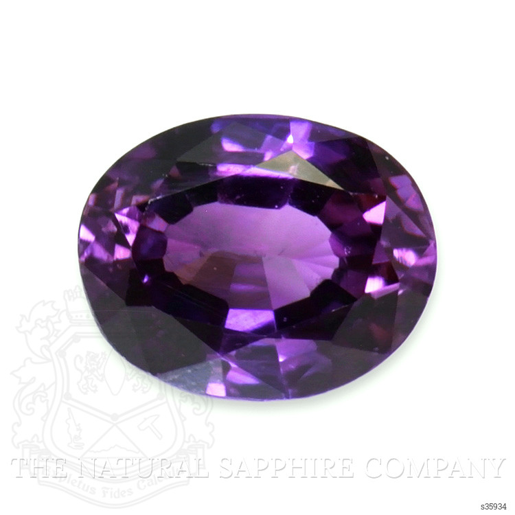 0.62 Ct. Pinkish Purple Sapphire from Ceylon (Sri Lanka)