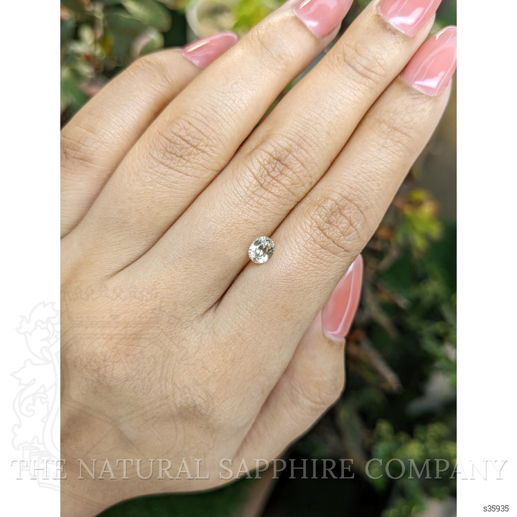 0.81 Ct. Yellow Sapphire from Ceylon (Sri Lanka)