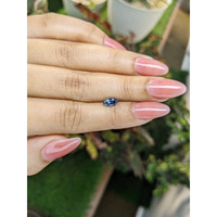 0.84 Ct. Blue Sapphire from Ceylon (Sri Lanka) Life Style