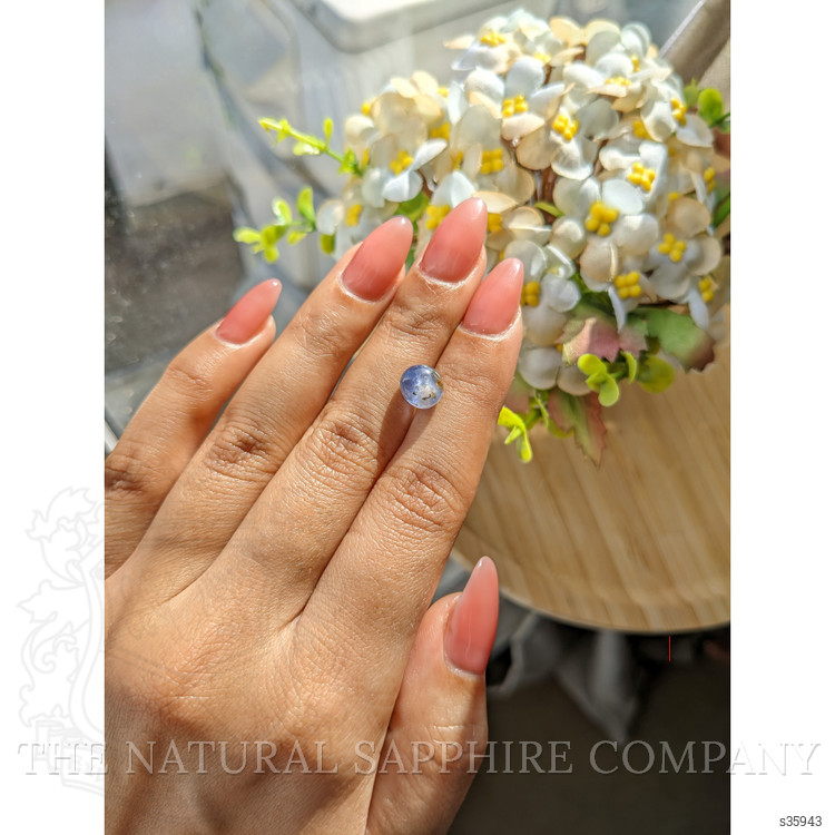 4.02 Ct. Blue Star Sapphire from Ceylon (Sri Lanka)
