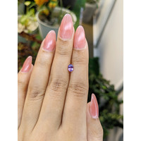 0.60 Ct. Pinkish Purple Sapphire from Ceylon (Sri Lanka) Life Style