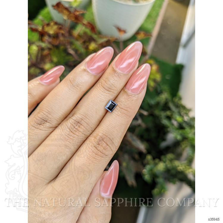 0.80 Ct. Blue Sapphire from Ceylon (Sri Lanka)