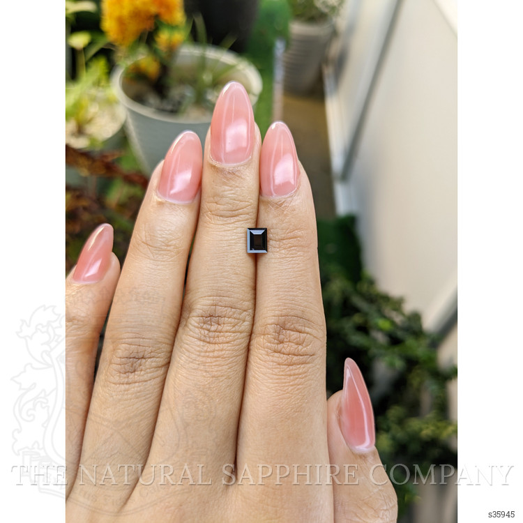 0.80 Ct. Blue Sapphire from Ceylon (Sri Lanka)