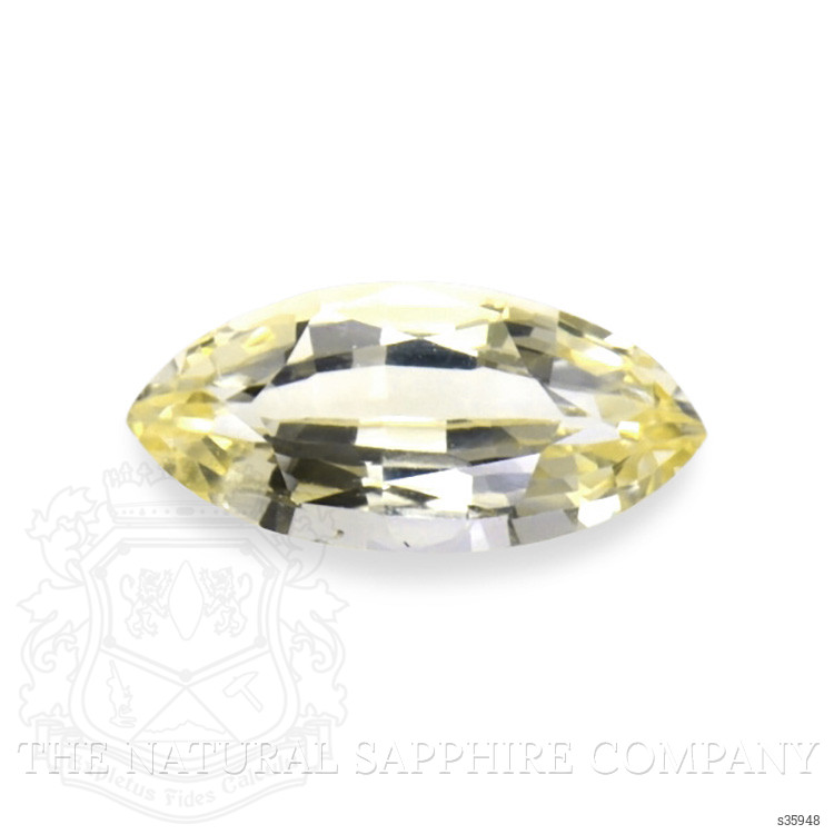 0.86 Ct. Yellow Sapphire from Ceylon (Sri Lanka)