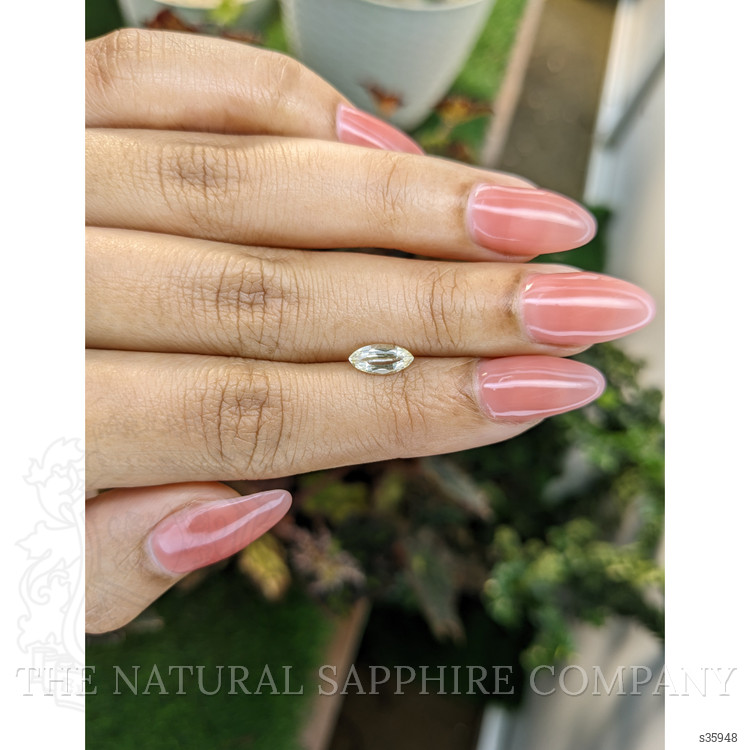 0.86 Ct. Yellow Sapphire from Ceylon (Sri Lanka)