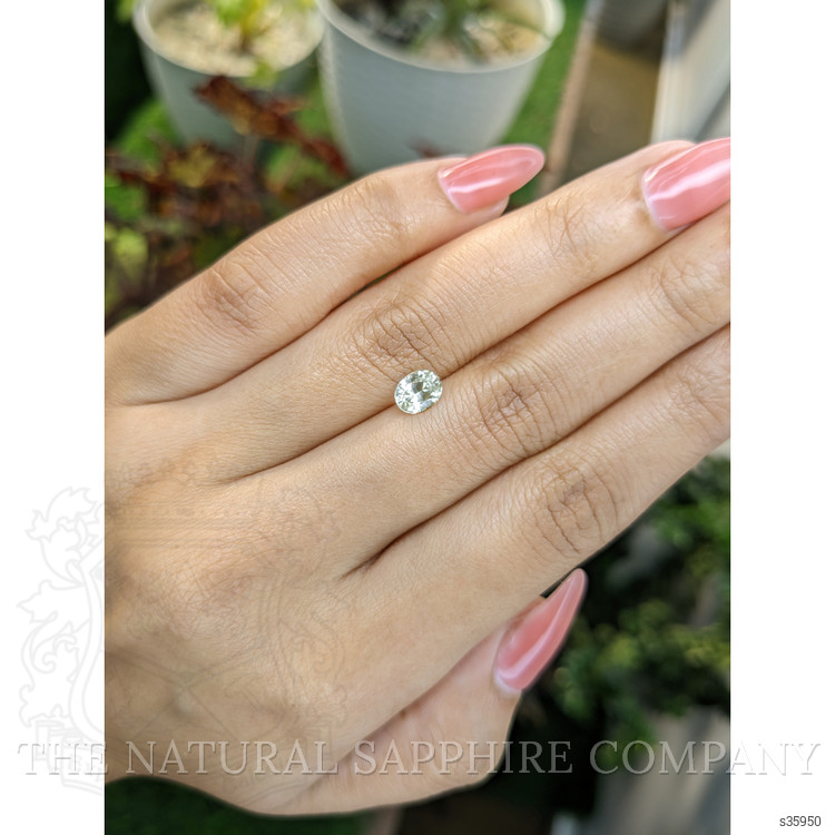 0.96 Ct. Yellow Sapphire from Ceylon (Sri Lanka)