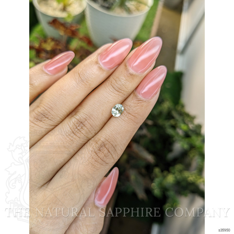 0.96 Ct. Yellow Sapphire from Ceylon (Sri Lanka)