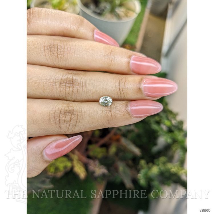 0.96 Ct. Yellow Sapphire from Ceylon (Sri Lanka)