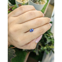 1.43 Ct. Violet Sapphire from Ceylon (Sri Lanka) Life Style