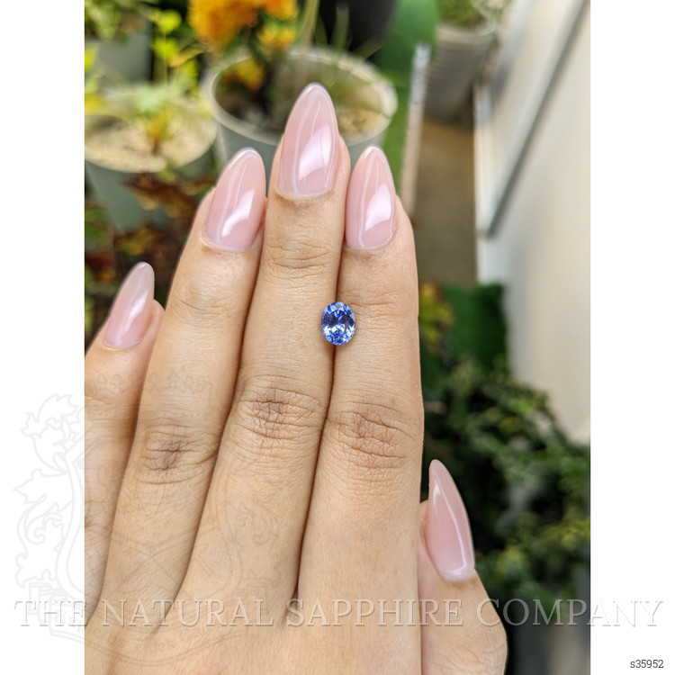 1.43 Ct. Violet Sapphire from Ceylon (Sri Lanka)