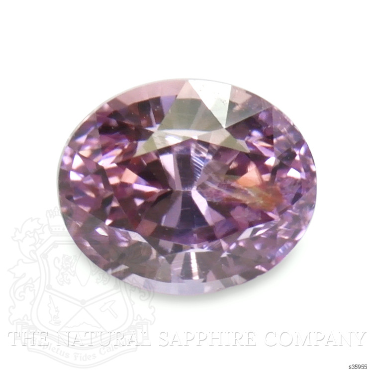 0.59 Ct. Pinkish Purple Sapphire from Ceylon (Sri Lanka)