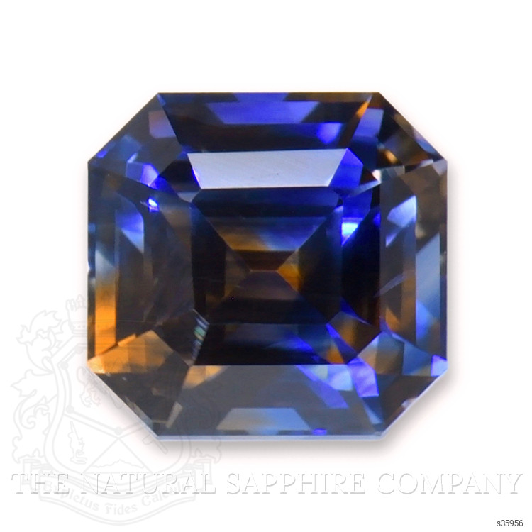 1.27 Ct. Bi Color Sapphire from Ceylon (Sri Lanka)