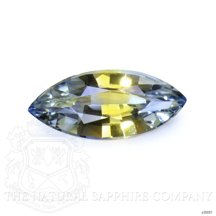 0.80 Ct. Bi Color Sapphire from Ceylon (Sri Lanka)