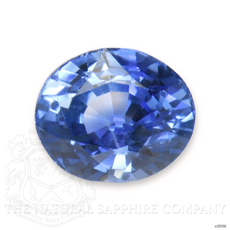 1.62 Ct. Blue Sapphire from Ceylon (Sri Lanka)
