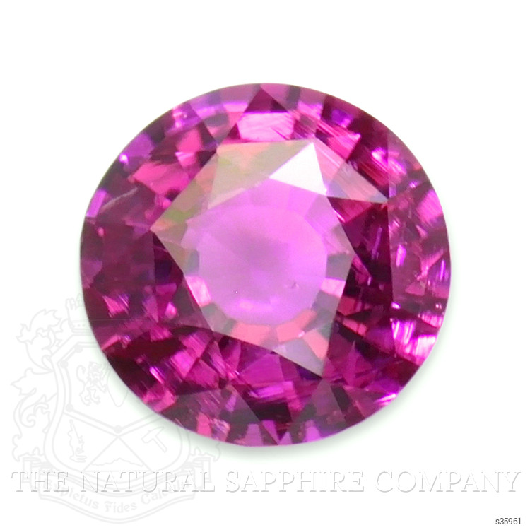 0.57 Ct. Purplish Pink Sapphire from Ceylon (Sri Lanka)